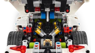 Koenigsegg Jesko Absolut witte hypercar van LEGO – productfoto 7 van 11