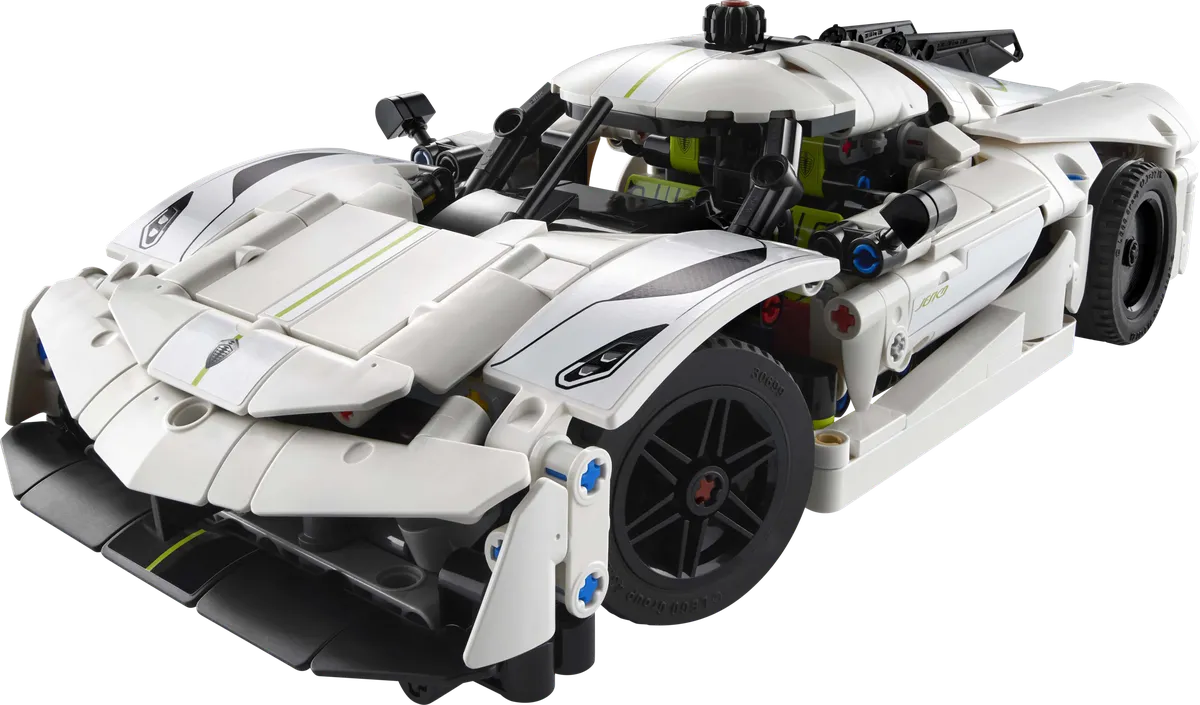 LEGO Koenigsegg Jesko Absolut White Hypercar (42184)