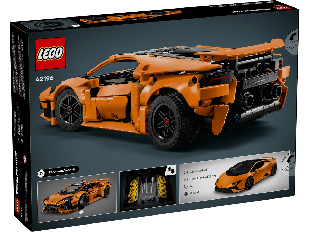 LEGO Lamborghini Huracán Tecnica Orange (42196) - Bild 6