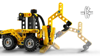 Backhoe Loader von LEGO – Produktfoto 6 von 11