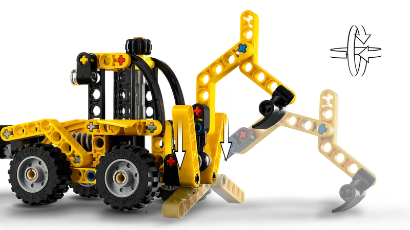 Backhoe Loader von LEGO – Produktfoto 6 von 11