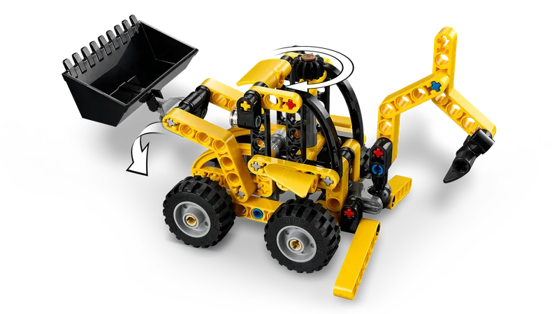 Backhoe Loader von LEGO – Produktfoto 7 von 11