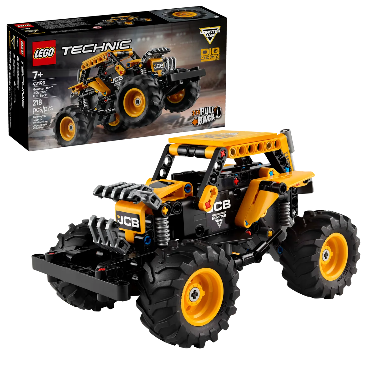 LEGO Monster Jam™ DIGatron™ Pull-Back (42199) - afbeelding 4