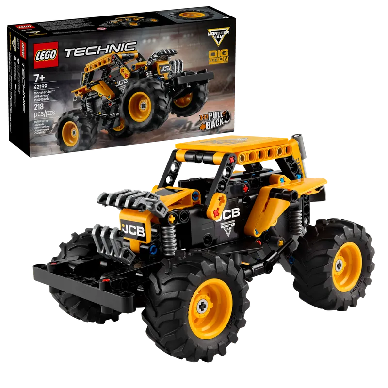 Monster Jam™ DIGatron™ Pull-Back von LEGO – Produktfoto 2 von 9