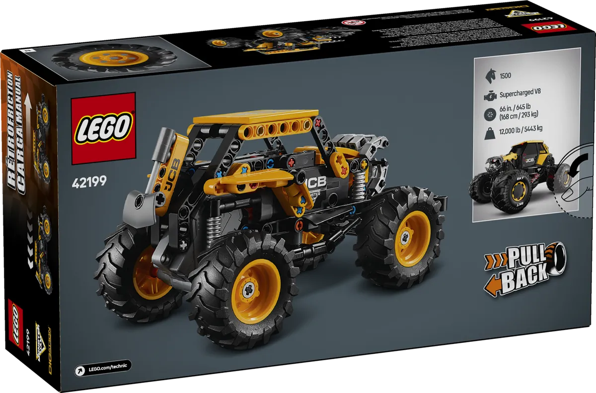 LEGO Monster Jam™ DIGatron™ Pull-Back (42199) - afbeelding 8