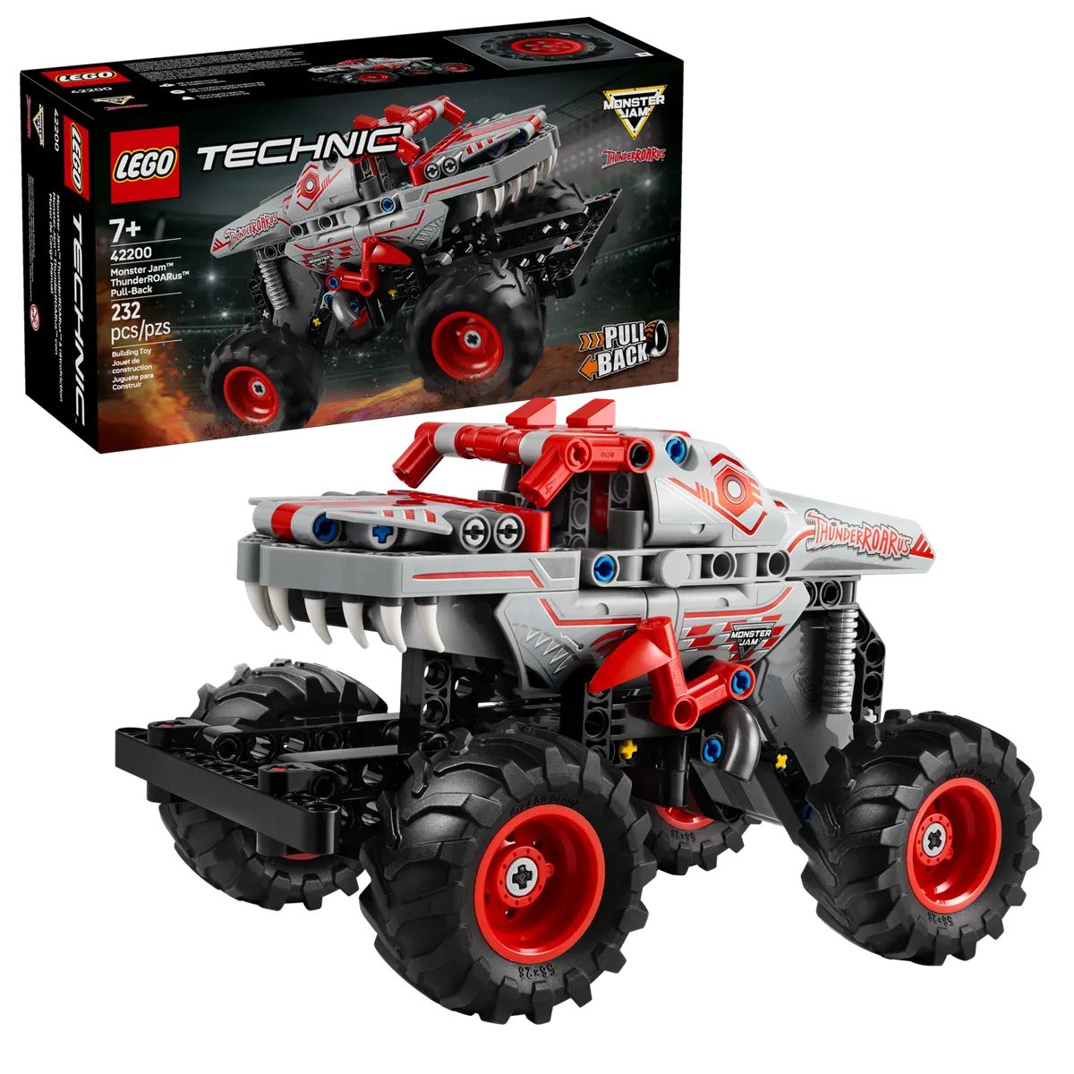 LEGO Monster Jam™ ThunderROARus™ Pull-Back (42200) - Bild 4