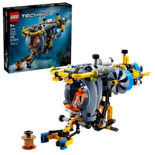 Onderzeeër voor diepzeeonderzoek van LEGO – productfoto 2 van 13