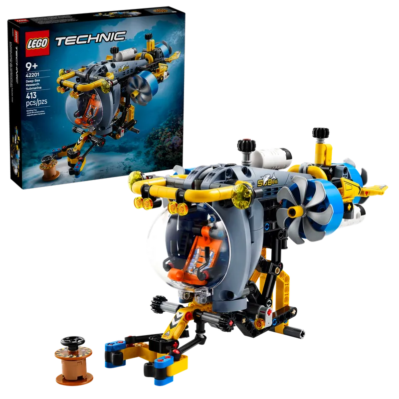 Onderzeeër voor diepzeeonderzoek van LEGO – productfoto 2 van 13