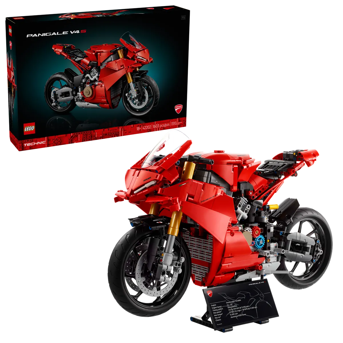 LEGO Ducati Panigale V4 S Motorcycle (42202) - Bild 4