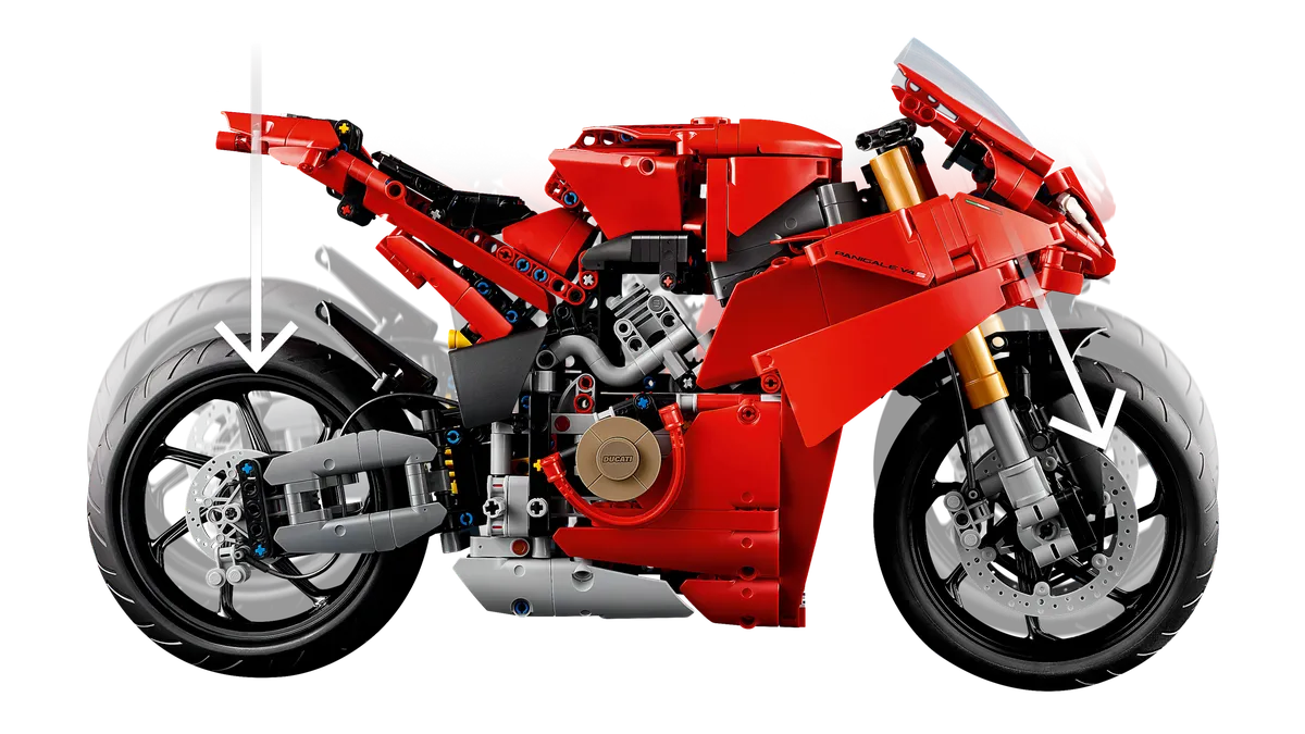 LEGO Ducati Panigale V4 S Motorcycle (42202) - Bild 2