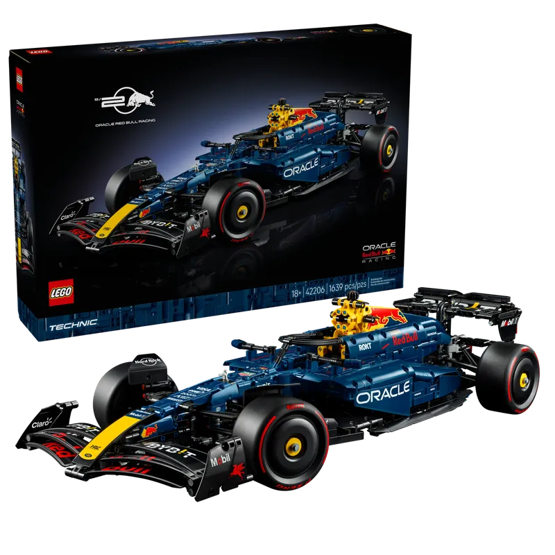 LEGO 42206 Oracle Red Bull Racing RB20 F1 Car detail image