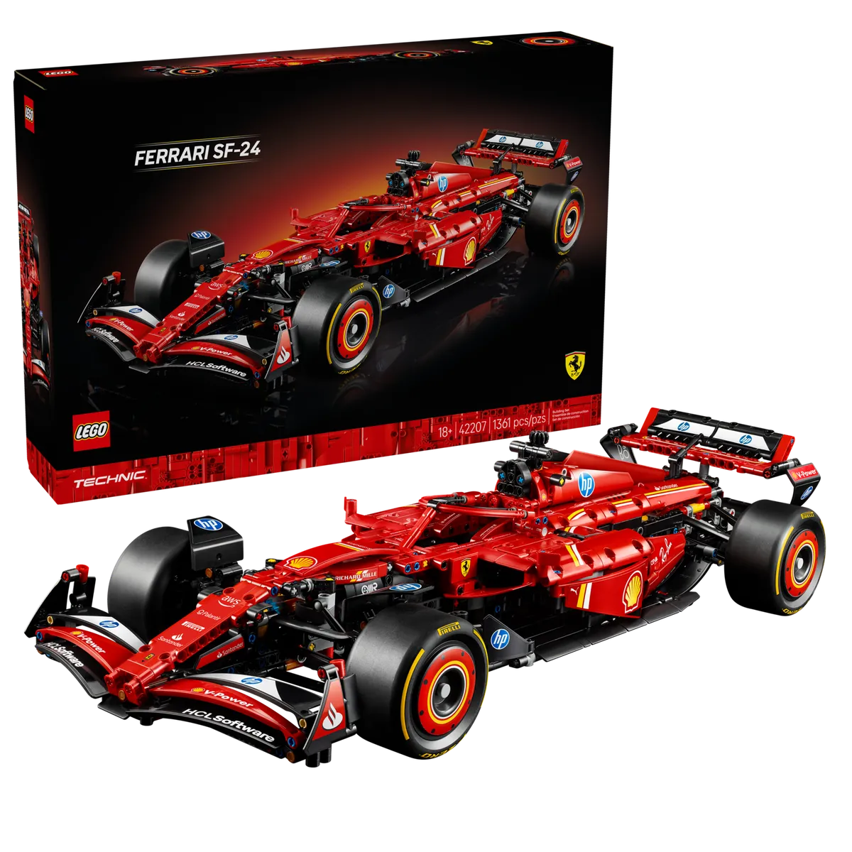 LEGO Ferrari SF-24 F1 Car (42207) - Bild 6