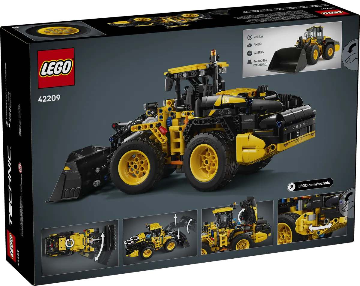 LEGO Volvo L120 Electric Wheel Loader (42209) - Bild 11