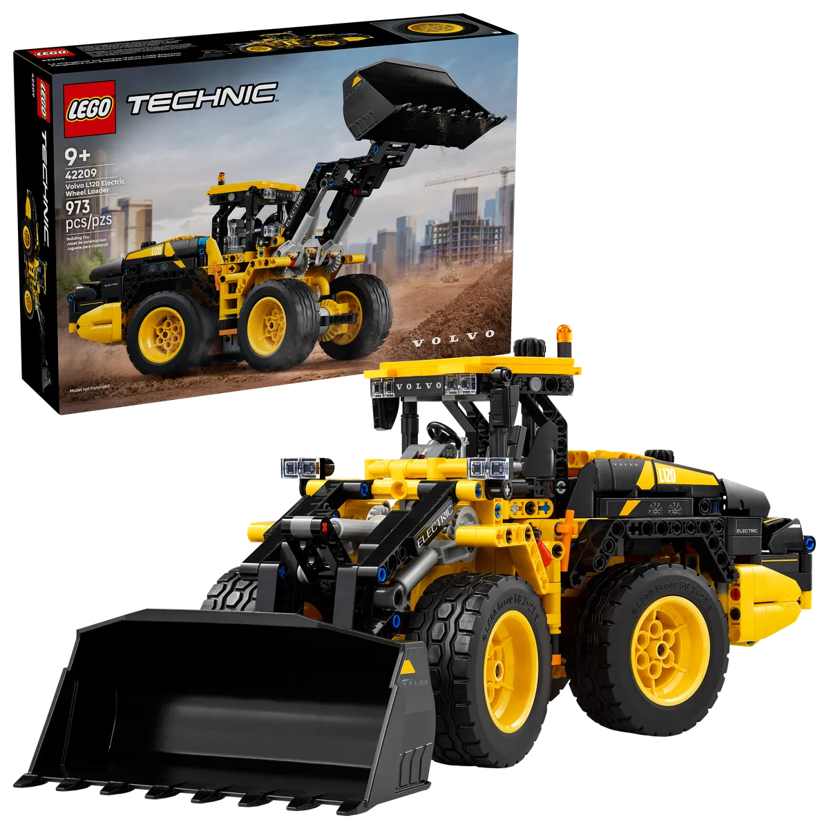 LEGO Volvo L120 Electric Wheel Loader (42209) - Bild 6