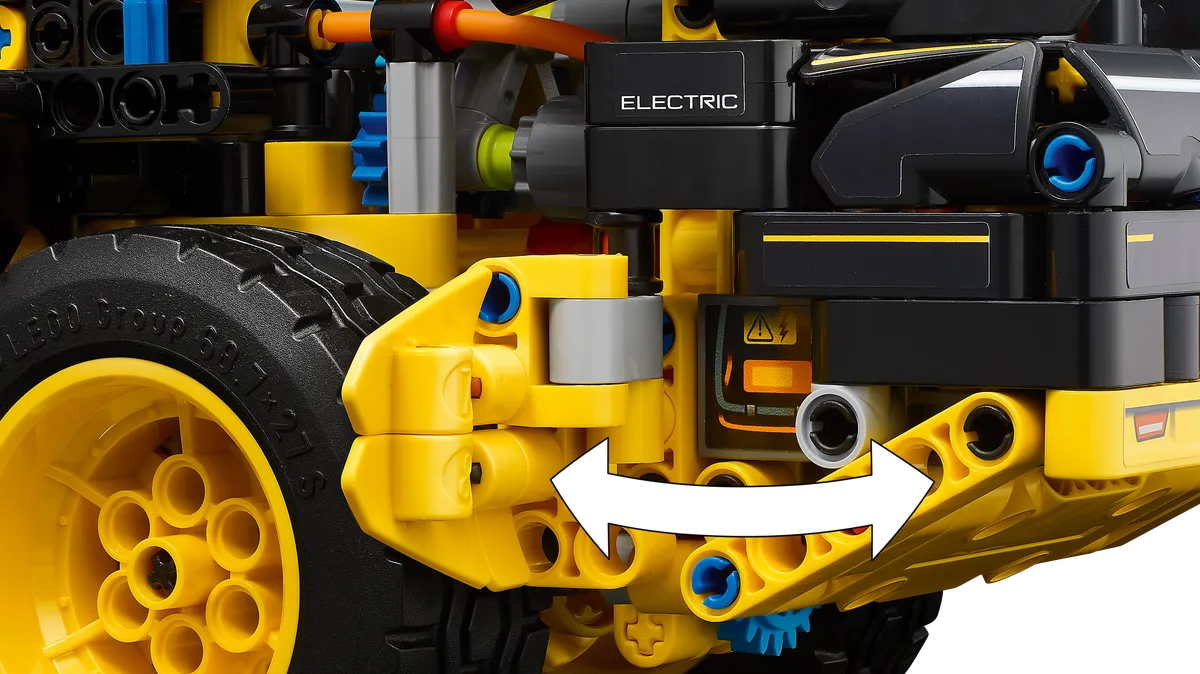 LEGO Volvo L120 Electric Wheel Loader (42209) - Bild 4