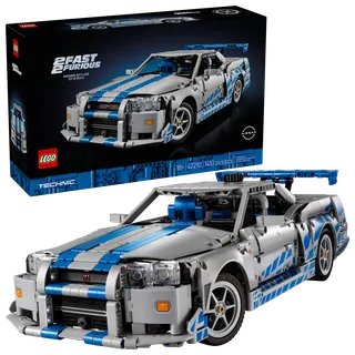 2 Fast 2 Furious Nissan Skyline GT-R (R34) Car de LEGO – photo du produit 2 sur 10
