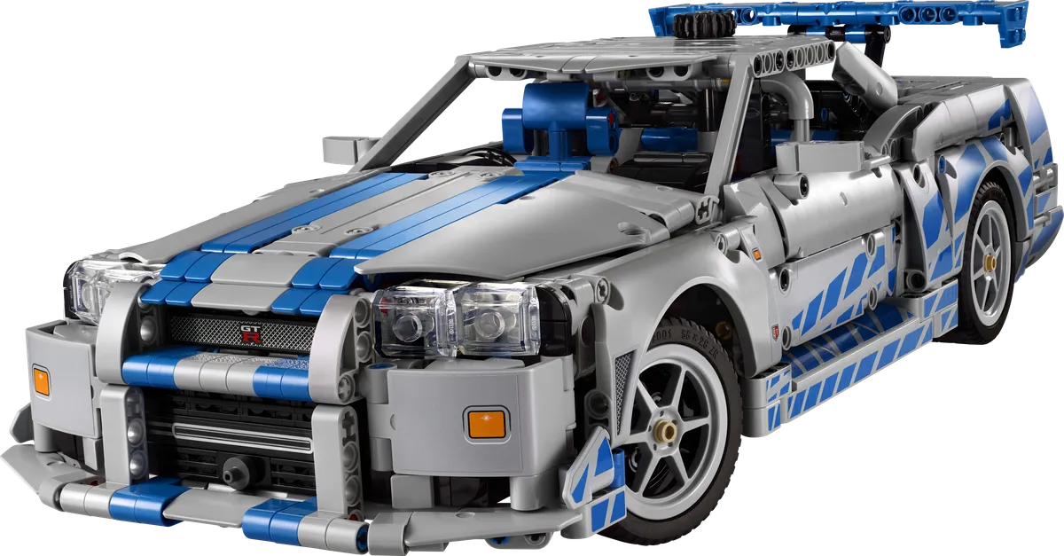 LEGO 2 Fast 2 Furious Nissan Skyline GT-R (R34) Car (42210)