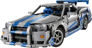 2 Fast 2 Furious Nissan Skyline GT-R (R34) Car de LEGO – photo du produit 1 sur 10