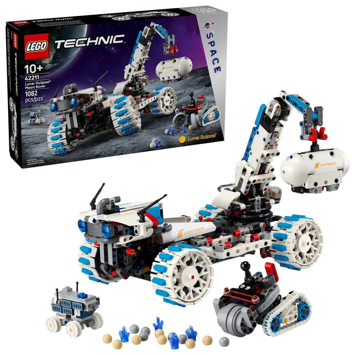 LEGO Lunar Outpost® Moon Rover Space Vehicle (42211) - Bild 6