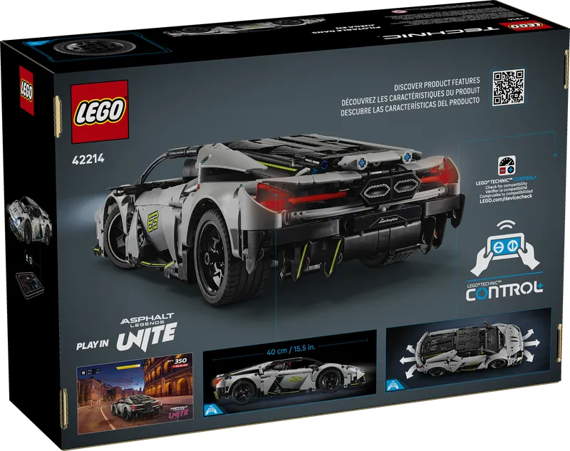 Lamborghini Revuelto Super Sports Car från LEGO – produktbild 8 av 8