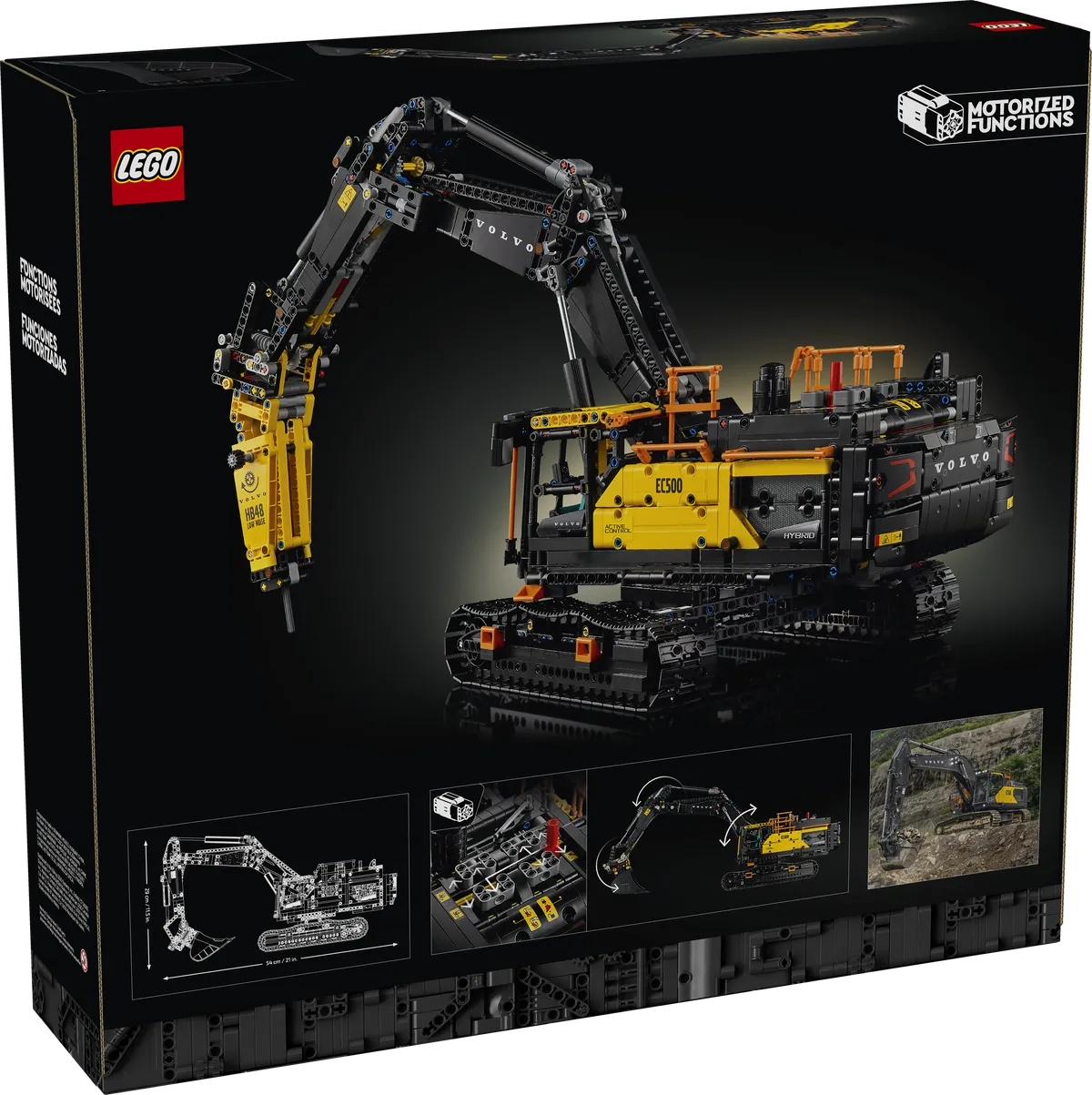 LEGO Volvo EC500 Hybrid Excavator (42215) - Bild 12