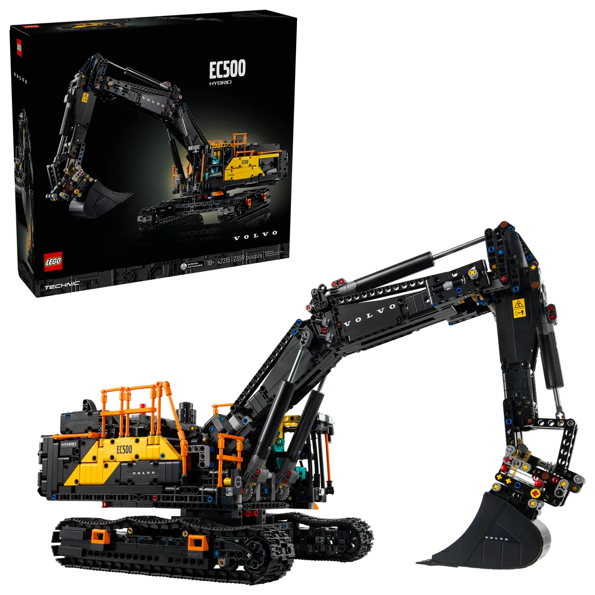 LEGO Volvo EC500 Hybrid Excavator (42215) - Bild 4