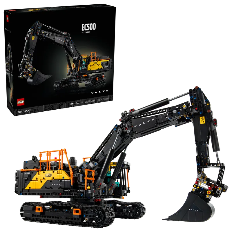 LEGO 42215 Volvo EC500 Hybrid Excavator detail image