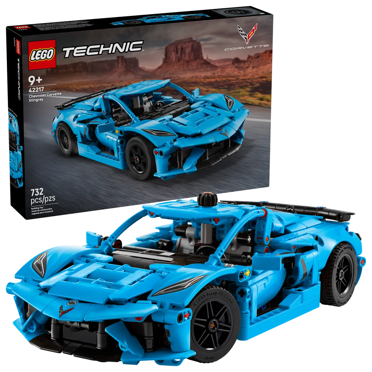 LEGO Chevrolet Corvette Stingray Blue (42217) - Bild 5