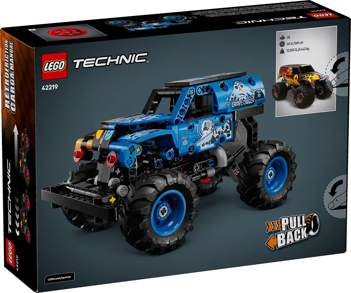 LEGO Monster Jam™ Grave Digger™ Fire and Ice (42219) - Bild 10