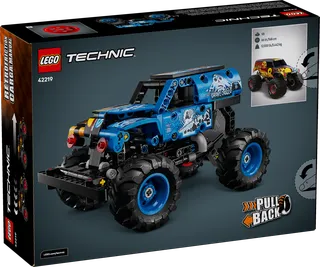 Monster Jam™ Grave Digger™ Fire and Ice de LEGO – photo du produit 11 sur 11