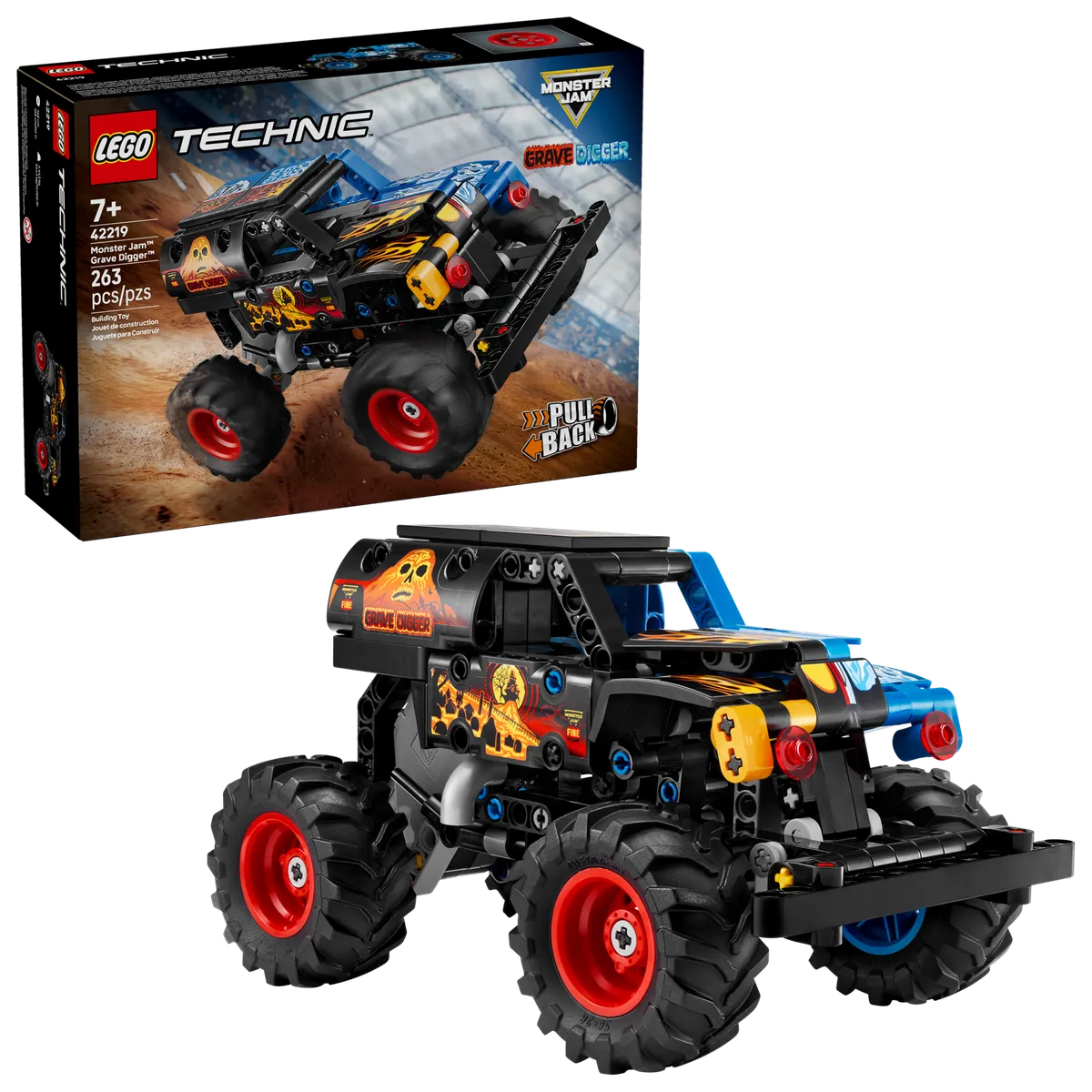 LEGO Monster Jam™ Grave Digger™ Fire and Ice (42219) - Bild 5
