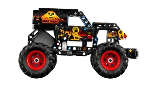 Monster Jam™ Grave Digger™ Fire and Ice de LEGO – photo du produit 3 sur 11