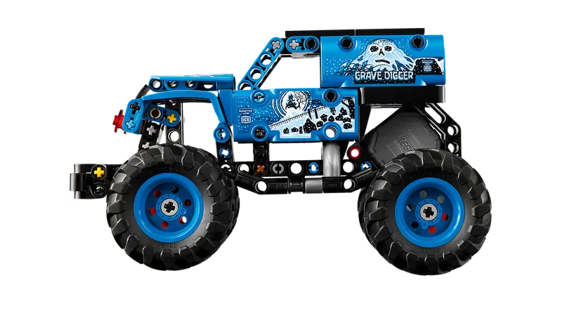 Monster Jam™ Grave Digger™ Fire and Ice de LEGO – photo du produit 4 sur 11