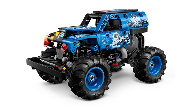 Monster Jam™ Grave Digger™ Fire and Ice de LEGO – photo du produit 6 sur 11