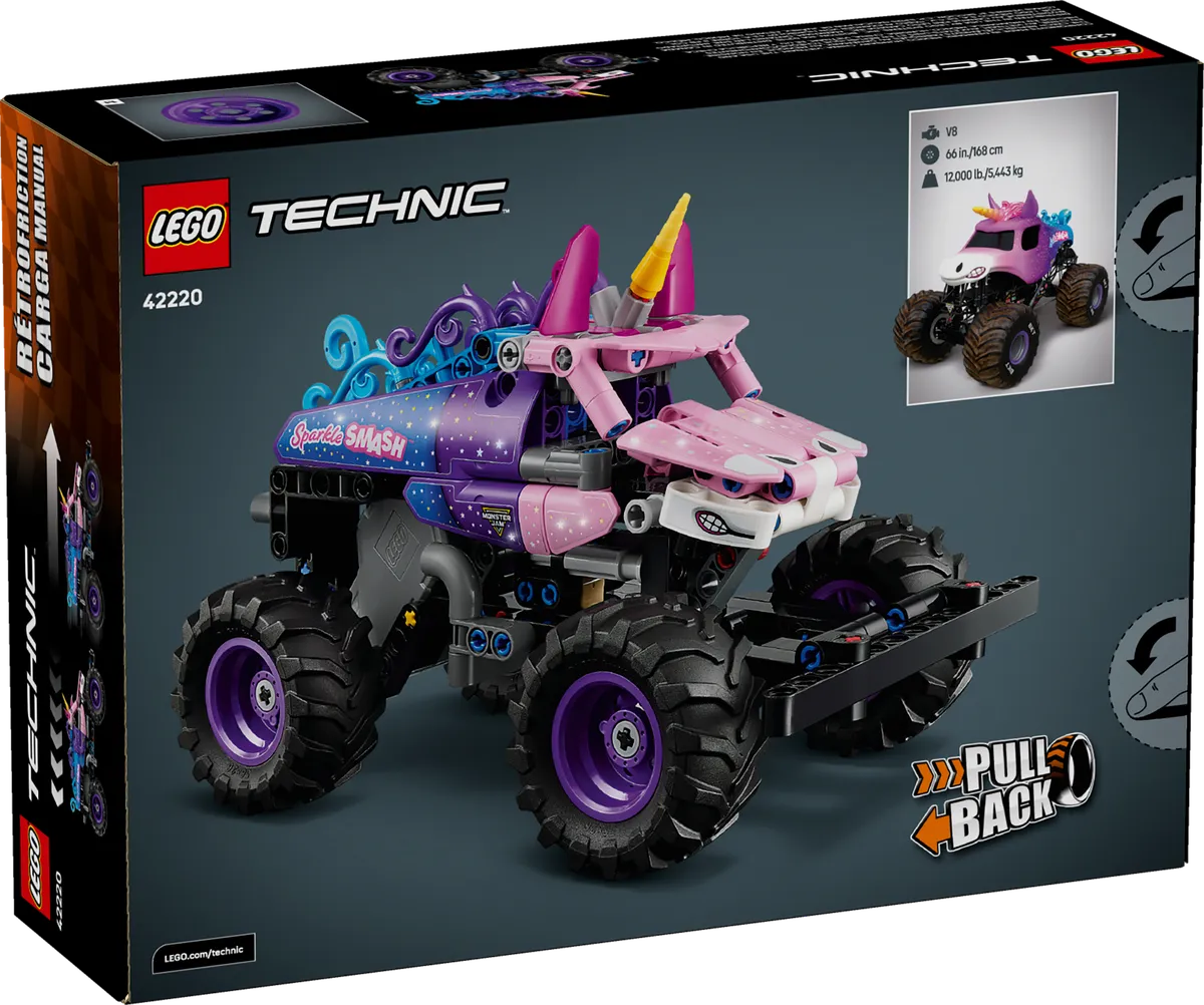 LEGO Monster Jam™  Sparkle Smash™ Pull-Back (42220) - Bild 10