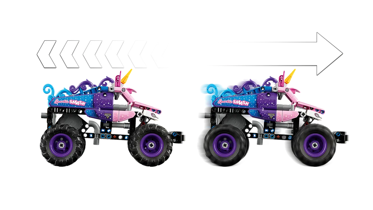 LEGO Monster Jam™  Sparkle Smash™ Pull-Back (42220) - Bild 2