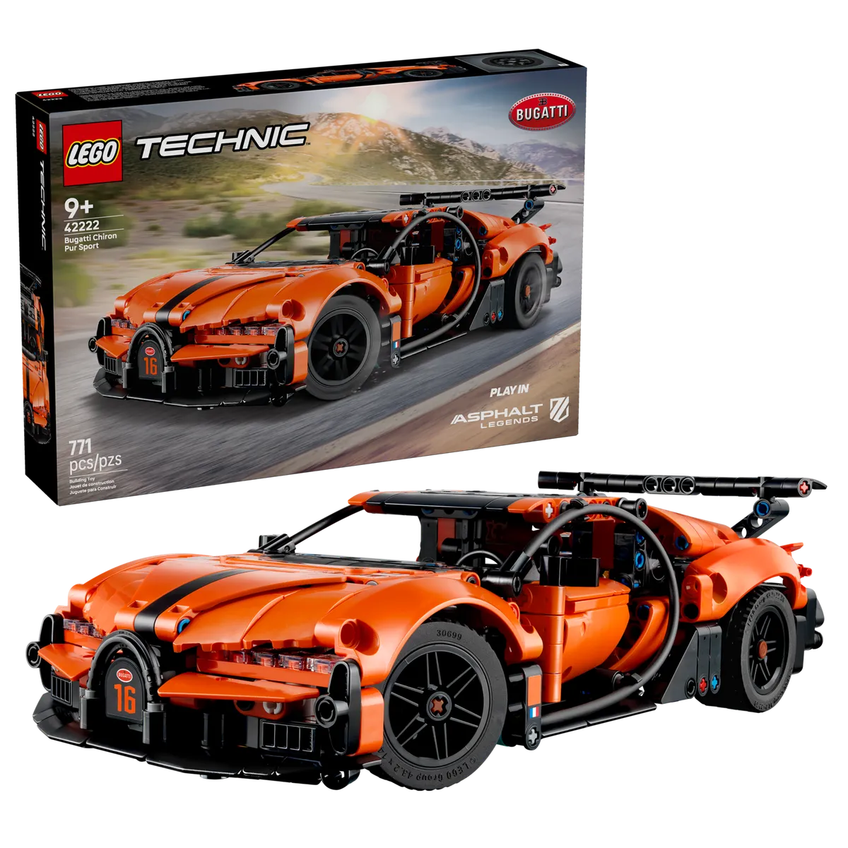 LEGO Bugatti Chiron Pur Sport Hypercar (42222) - Bild 5