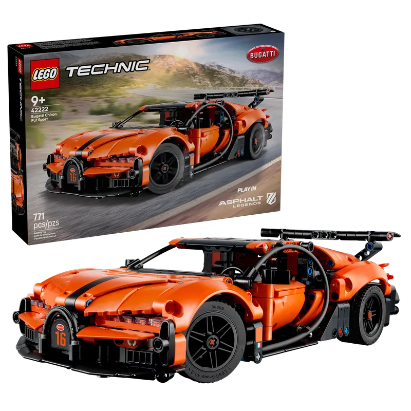 Bugatti Chiron Pur Sport Hypercar de LEGO – photo du produit 2 sur 7