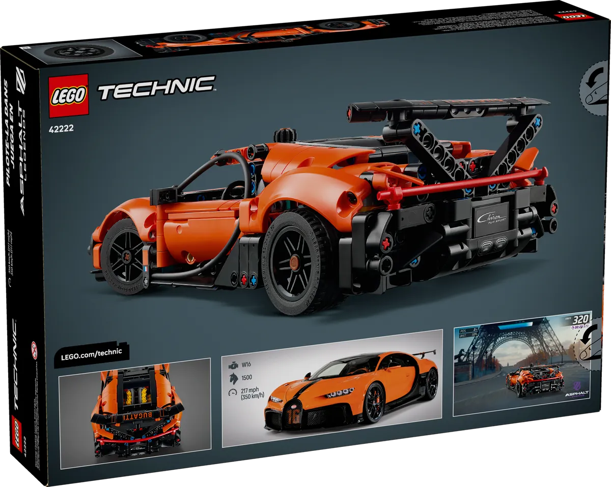LEGO Bugatti Chiron Pur Sport Hypercar (42222) - Bild 6