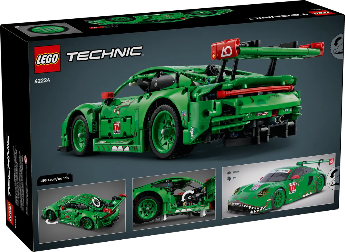 LEGO Porsche 911 GT3 R REXY AO Racing Car (42224) - afbeelding 11