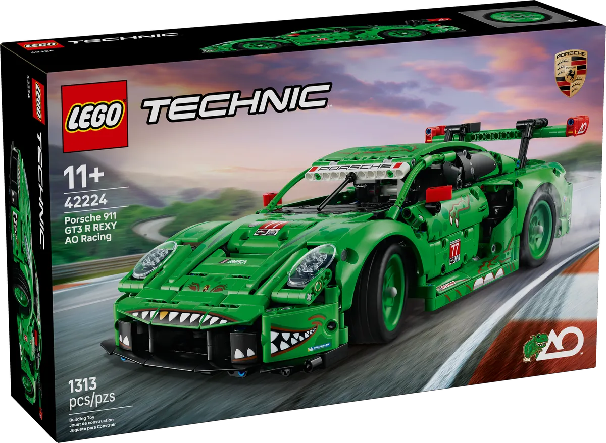 LEGO Porsche 911 GT3 R REXY AO Racing Car (42224) - afbeelding 4