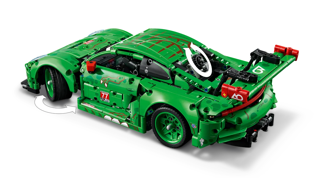 LEGO Porsche 911 GT3 R REXY AO Racing Car (42224) - afbeelding 2