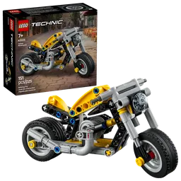 LEGO Yellow Motorcycle (42225) - afbeelding 1