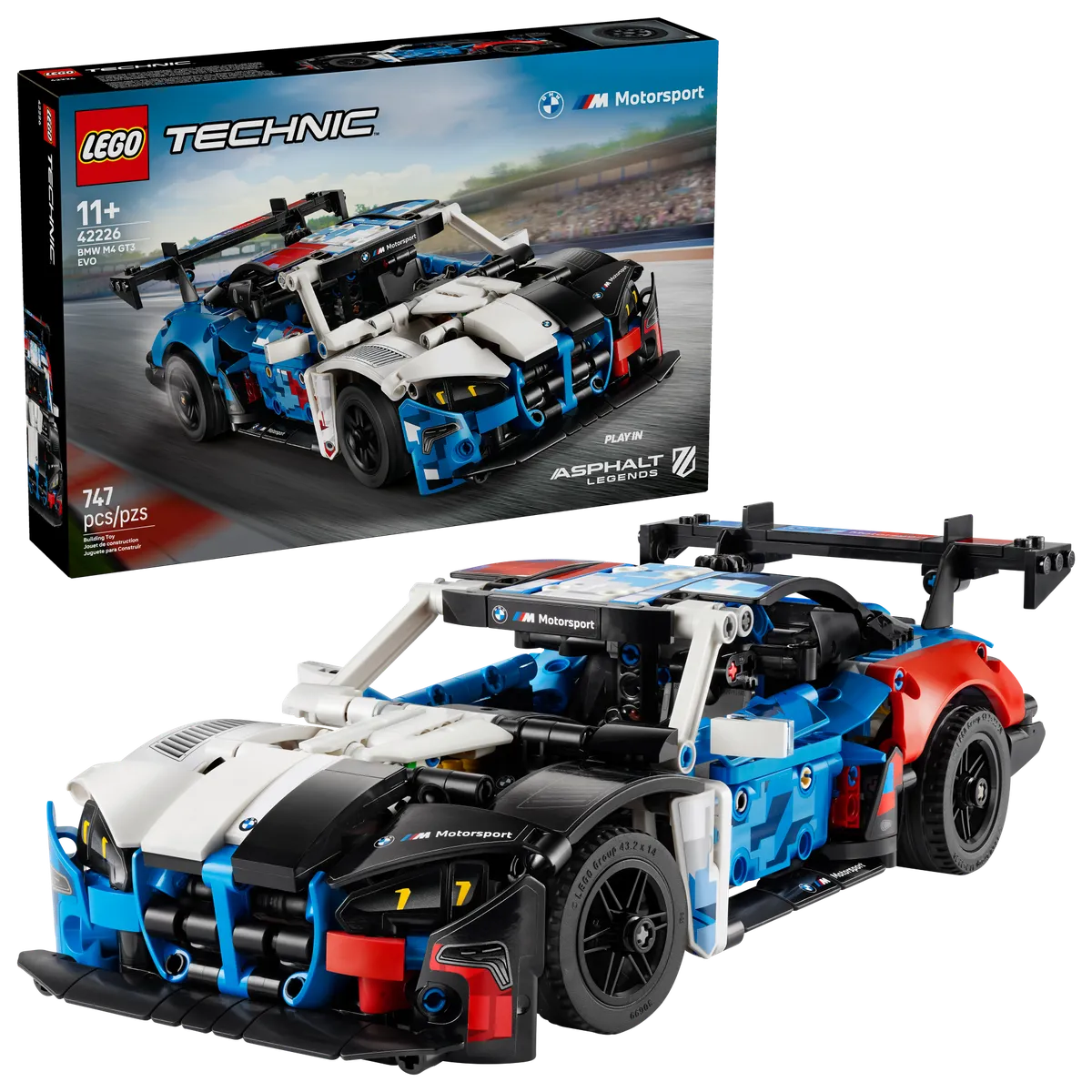 LEGO BMW M4 GT3 EVO Race Car (42226) - Bild 4