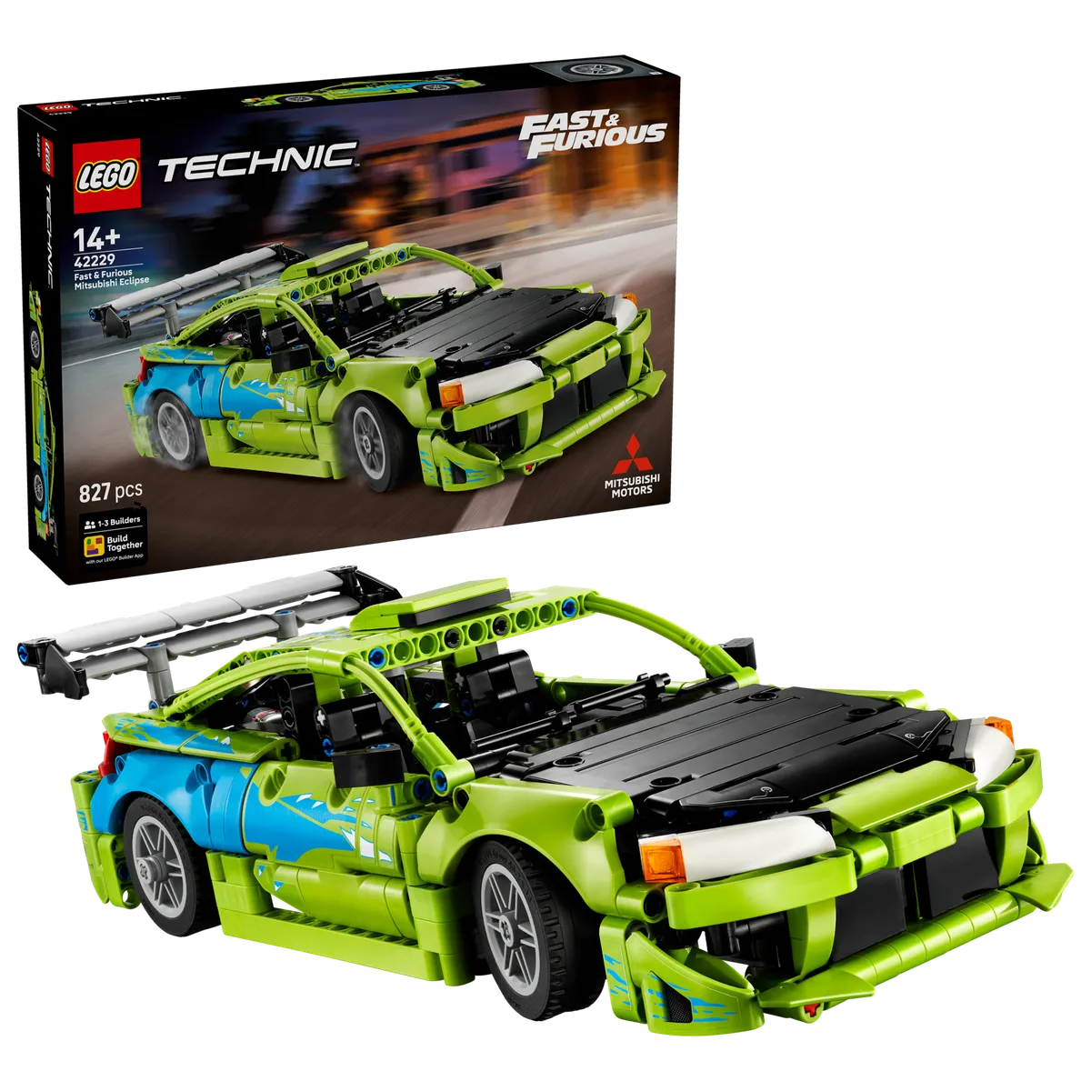 LEGO Fast and Furious Mitsubishi Eclipse Car (42229) - Bild 6
