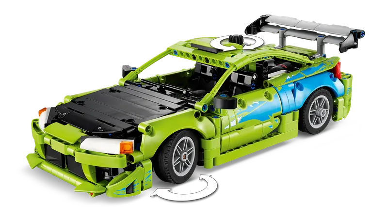 Fast and Furious Mitsubishi Eclipse Car van LEGO – productfoto 7 van 15