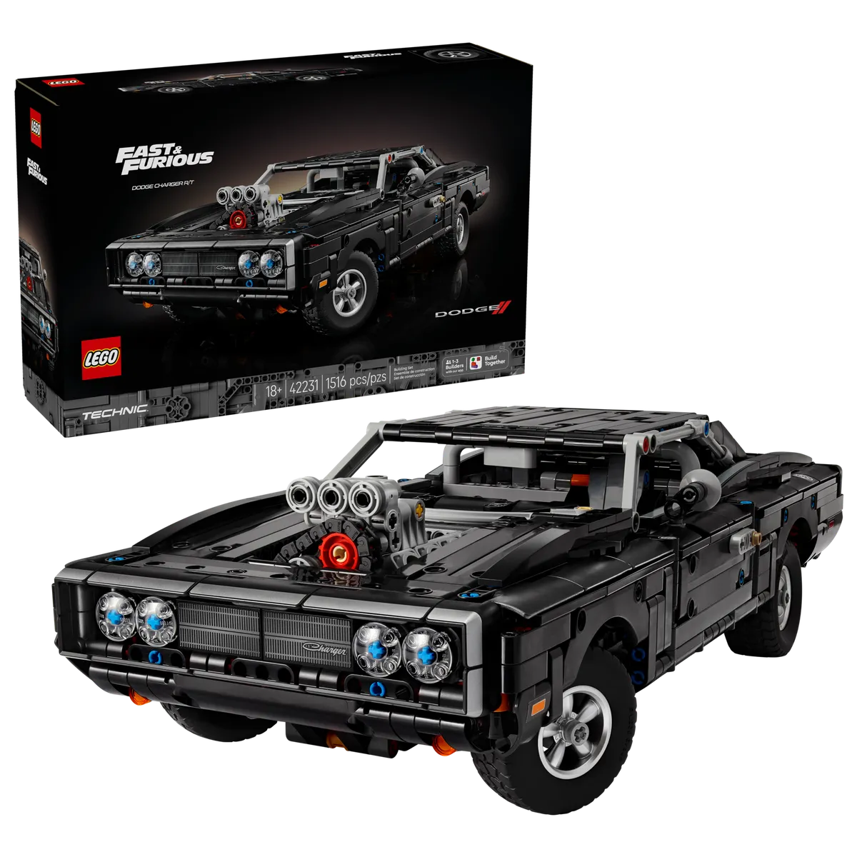 LEGO Fast and Furious Dodge Charger R/T Car (42231) - Bild 6