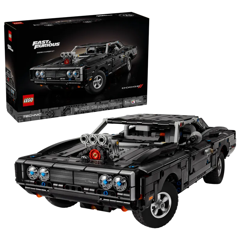 LEGO 42231 Fast and Furious Dodge Charger R/T Car detail image