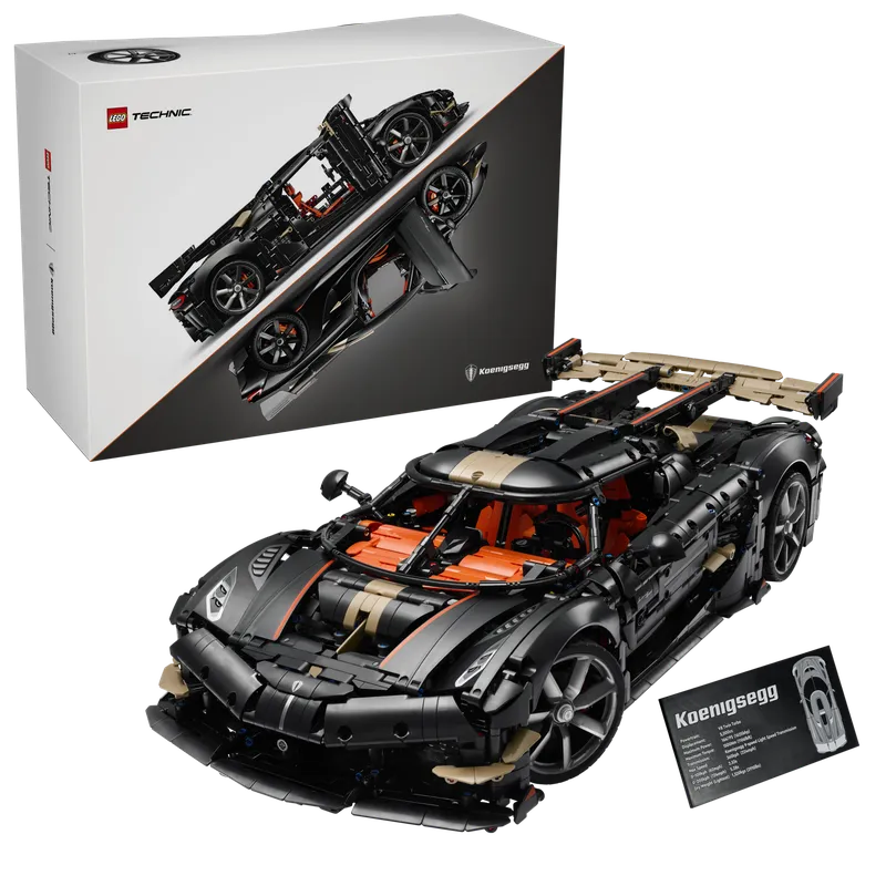 Koenigsegg Sadair's Spear Megacar från LEGO – produktbild 2 av 16