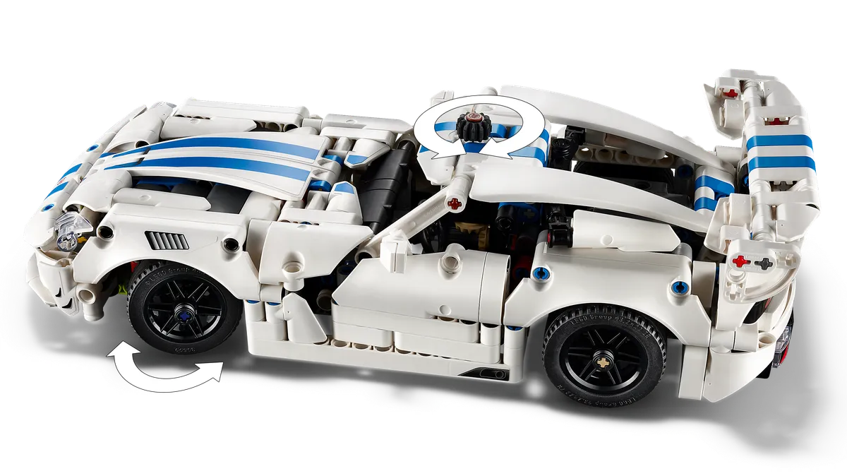 LEGO Dodge Viper GTS-R Sports Car (42234) - Bild 4